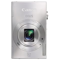 Canon IXUS 500 HS Digitalkamera (10 Megapixel, 12-fach opt. Zoom, 7,5 cm (3 Zoll) Display, Full HD, bildstabilisiert) silber