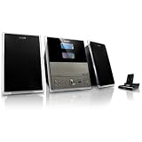 Philips - MCM280D/12 - Micro Hifi avec Station d'accueil iPod / Iphone - CD Ripping - mp3 / WMA - USB Host - Haut-parleurs - 2x75 W