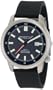 Momentum Men's 1M-SP20B1 Logic TI Black Dial Black Rubber Bracelet Watch
