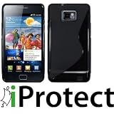Iprotect ORIGINAL SAMSUNG GALAXY S2 I9100 TPU CASE S-LINE HIGHCLASS SCHWARZ / BLACKvon "iprotect"