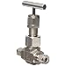 Parker U Series Stainless Steel 316 Needle Valve, Inline, T-Bar Handle, Regulating Stem, A-Lok Compression Fitting