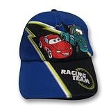 Disney Pixar Cars Lightning Mcqueen Boy's Baseball Cap Hat