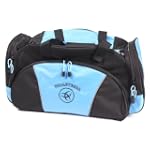 Celeritas Light Blue Volleyball Duffel/black Logo Item Number 60054