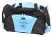 Celeritas Light Blue Volleyball Duffel/black Logo Item Number 60054
