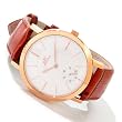 Adee Kaye #AK7236-MRG Men's Antigo Colection Manual Winding Mechanical Leather Strap Watch