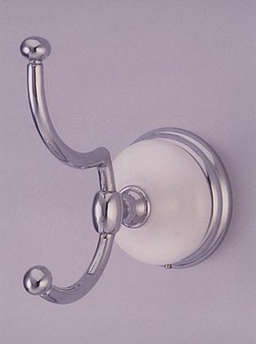 VICTORIAN ROBE HOOK-Chrome Finish