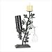 Kitchen & Housewares : GRAPEVINE CANDLE/WINE BOTTLE HOLDER