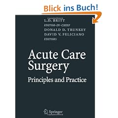 Acute Care Surgery: Principles and Practice