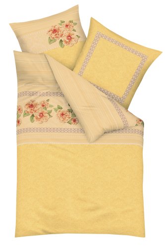 Kaeppel G-101536-34D2-VADS Bettw&auml;sche 2-teilig Fleur du Coeur 155 x 200 cm Superfein Satin Preisvergleich