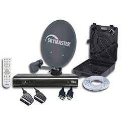 Skymaster HDTV Camping Anlage DXH 100 mit 40cm Antenne Koax HDMI 3888