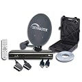 Skymaster HDTV Camping Anlage DXH 100 mit 40cm Antenne Koax HDMI 3888