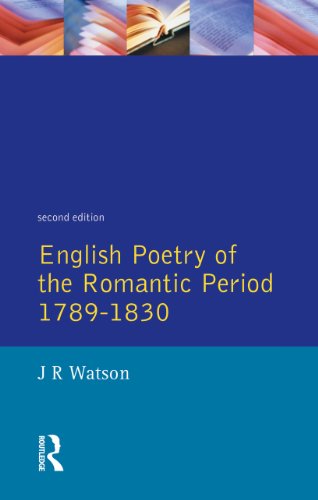 English Poetry of the Romantic Period 1789-1830 (Longman Literature In English Series)
