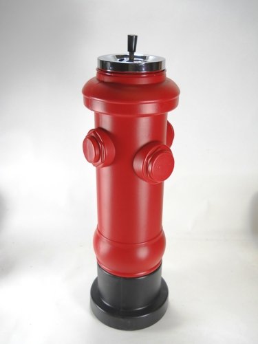 BIG RED Fire Hydrant Ashstray Full Size 27 Spin Top BIG RED Fire Hydrant Ashstray Full Size 27" Spin Top