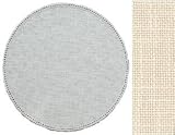 Eigenschaften Creativ Discount / Creativ Discount - Anhäkelform Kreis, Durchmesser 12 cm, Créme