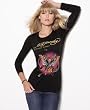 Ed Hardy Long-Sleeved Butterfly Basic Tee