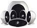 Electronics : KEF KHT 3005 - Home theater speaker system - high-gloss silver