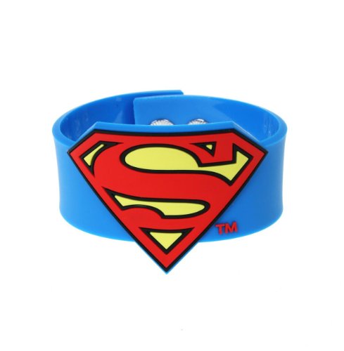  DC Comics Superman Snap Bracelet Wristband