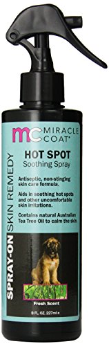 Miracle Coat Hot Spot Spray for Dogs, 8 Ounce