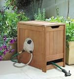 No Crank Country 100' Water Powered Retractable Garden Hose Reel #RS10041