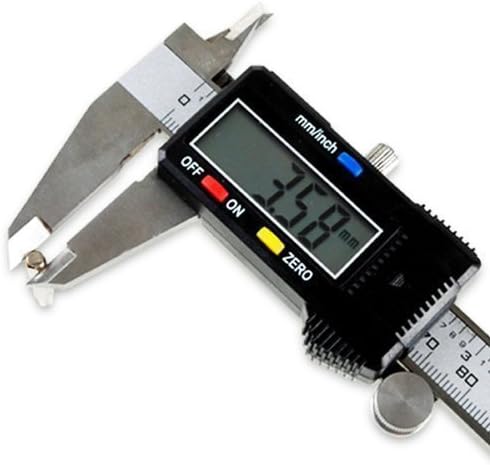 fitTek Electronic Digital Vernier Caliper 150mm/6 inch 3 Buttons New by cmltzone
