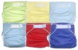 6 Baby Love All-in-One Cloth Diapers