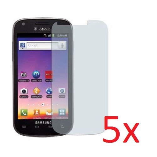 eTECH Collection 5 Pack of Crystal Clear Screen Protectors for Samsung Galaxy S Blaze 4G SGH-T769 AT&T, T-Mobile, Sprint, Verizon -- Free Shipping from USA eTECH Collection 5 Pack of Crystal Clear Screen Protectors for Samsung Galaxy S Blaze 4G SGH-T769 AT&T, T-Mobile, Sprint, Verizon -- Free Shipping from USA