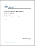 Biofuels Incentives: A Summary of Federal Programs - CRS Report
