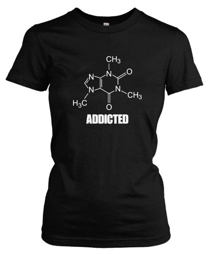 Caffeine Addicted Womens Tshirt