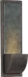 Murray Feiss Chameleon ODWB4420PBR 1-LT 35w (15H x 4W) Outdoor Wall Sconce Light in Bronze