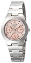 Casio Women's Calendar Sub-dials Silver-Tone Analog Quartz Watch #LTP2069D-4AV