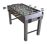 DEMA Tischfußball Kicker Schwarz