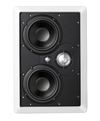 NHT IW4 Aluminum Driver 3-Way Dual Woofer High Performance In-Wall Speaker (Each)