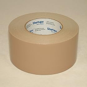 Shurtape PC-600 General Purpose Grade Duct Tape: 3 in. x 60 yds. (Tan)