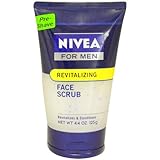 Nivea for Men Revitalizing Face Scrub, 4.4-Ounce Tubes (Pack of 4) Discount