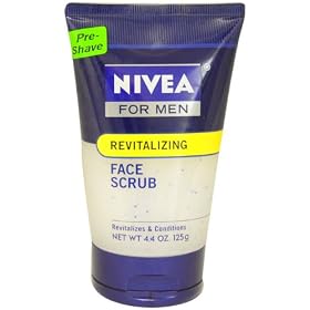 Nivea for Men Revitalizing Face Scrub, 4.4-Ounce Tubes (Pack of 4)