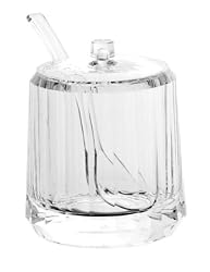 Acrylic Faceted Sugar Bowl