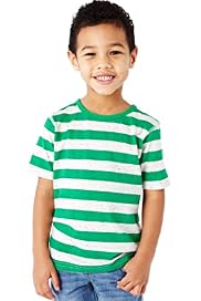 Cotton Rich Flecked Striped T-Shirt