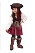 Halloween Classic Pirate Costume Toddler Girl High Seas 3T-4T