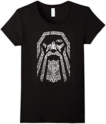 Women's RAGNA-ROK Viking T-Shirt Small Black