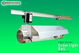 7' Rail Hydroponic Grow Light Mover Kit 10 RPM Motor