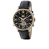 Pere de Temps Unisex Debut Phantom Automatic Mechanical Watch Two-Tone Stainless Steel with Gold... by Pere de Temps