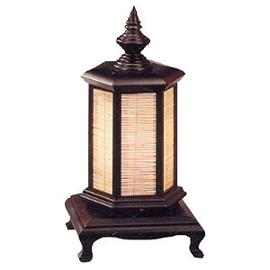 Best Affordable Simple Table Lamp Gift Idea for Him or Her - 18Puggi Hexagonal Wood and...