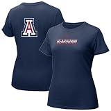 Nike Arizona Wildcats Navy Blue Ladies Uniform T-shirt