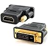 DVI 24+1 (DVI-D) Male to HDMI Female Adapter