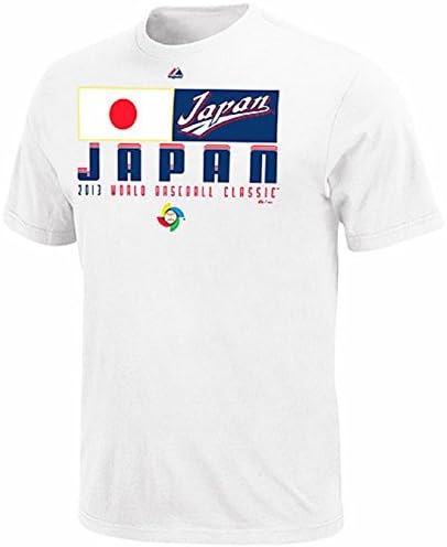 Majestic Men's Japan 2013 WBC T-Shirt White (2XL)