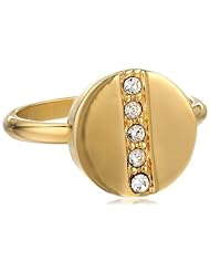 T Tahari Nail Head Crystal Ring, Size 7