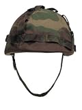 US Helm mit Stoffbezug woodland