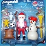 Playmobil Santa Claus and Snowman 5845