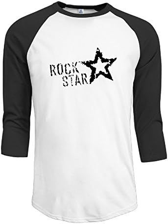 Rock Star 3/4 Sleeve Cotton Mens Shirt