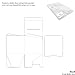 Small cardboard ballot / suggestion box with header - BAL4 - Pack of 3